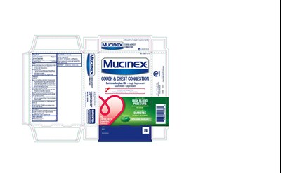 Label (72854 137 Mucinex Cough  Chest Congestion Liquid Gel Page 1)